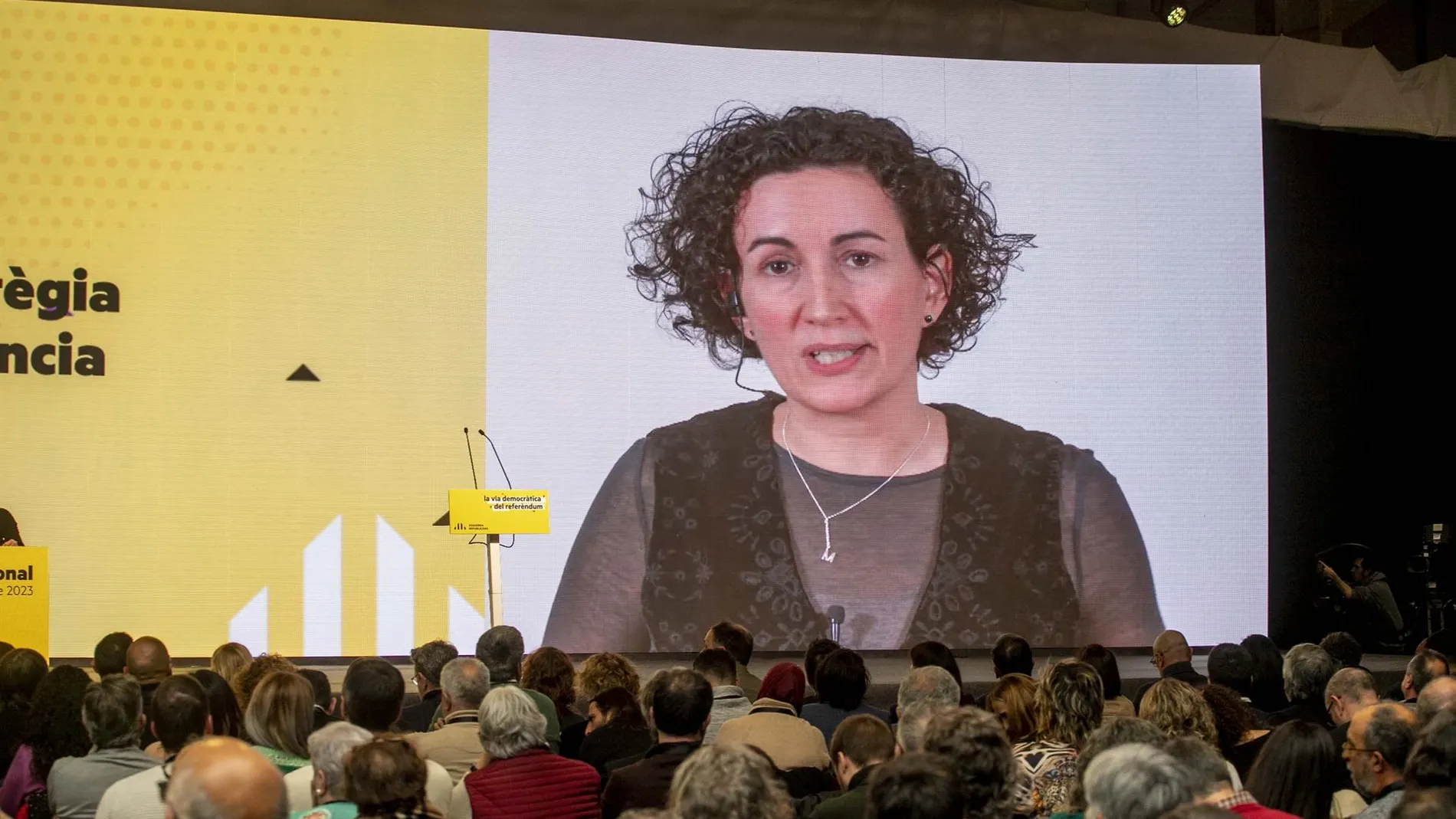 AV.- Marta Rovira no optará a la reelección como secretaria general de ERC en el próximo congreso