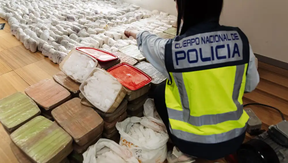 La incautación de 1.800 kilos de metanfetamina impide al cartel de Sinaloa usar España como punto de distribución