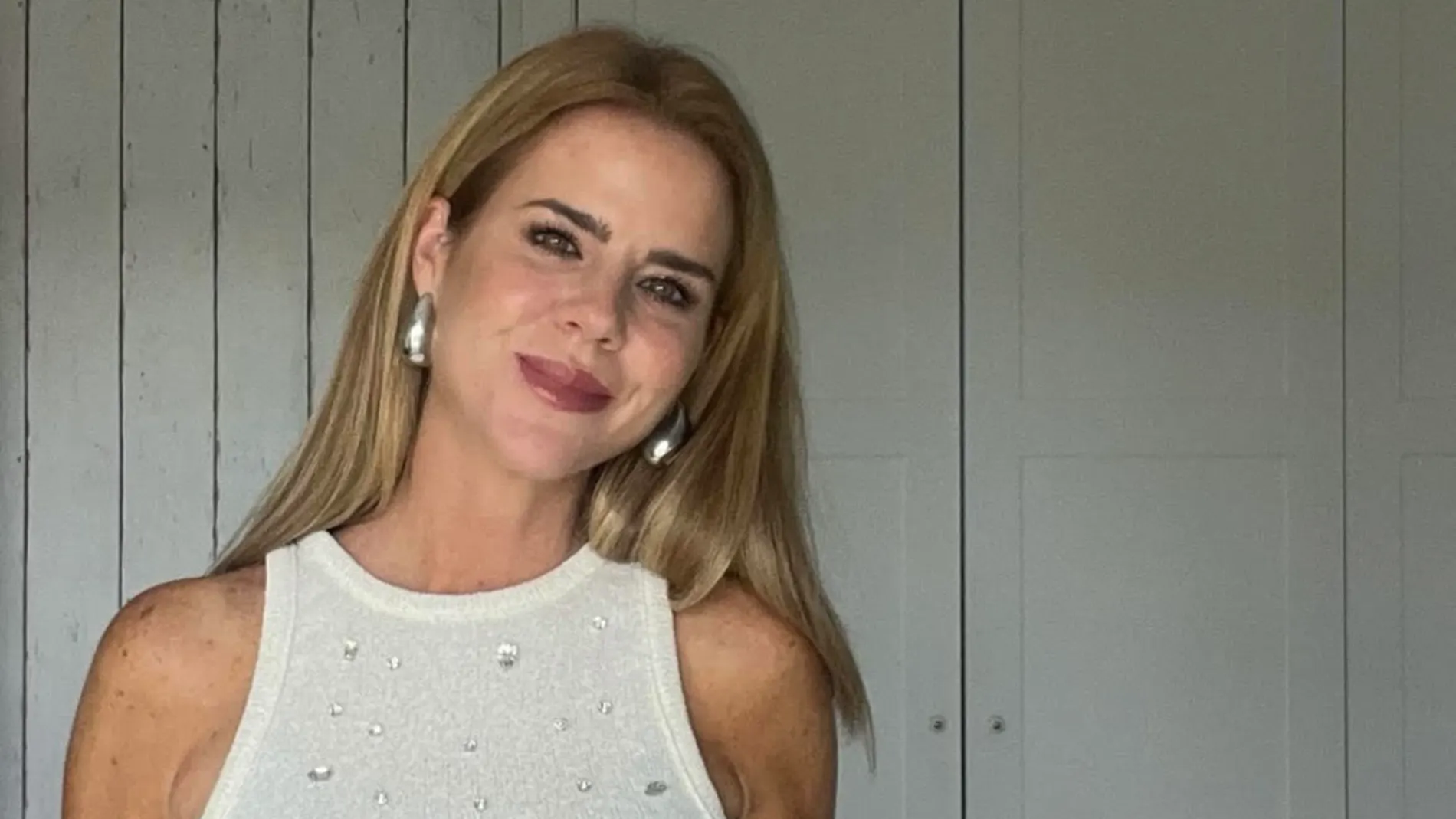 Amelia Bono y su look para una noche de chicas.