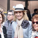 La Infanta Elena en la de Feria de San Isidro.
