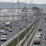 MADRID.-Afectaciones al tráfico en la autovía A-2 por las obras de mejora del carril Bus-VAO
