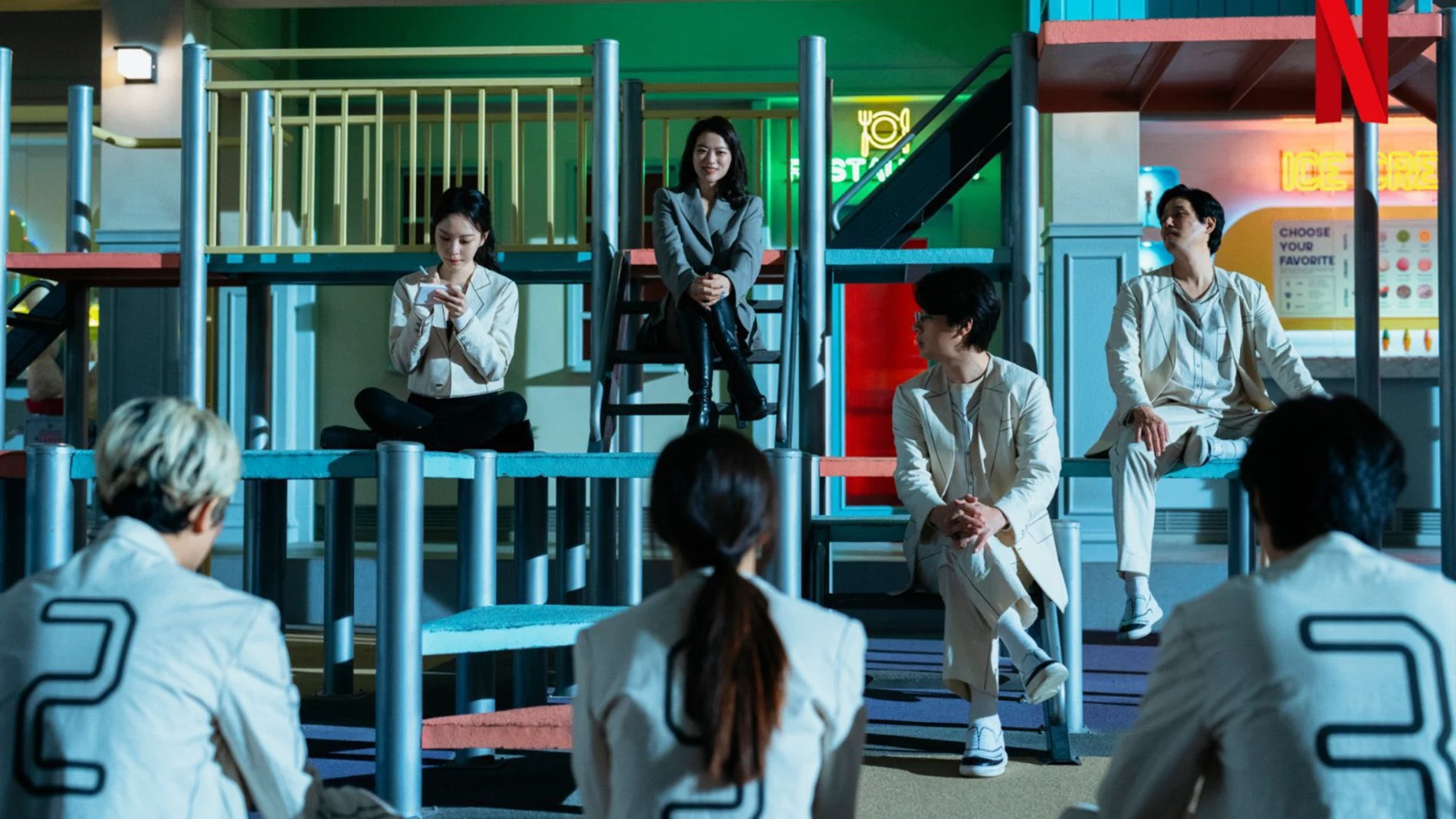 Escena de la serie 'The 8 show'