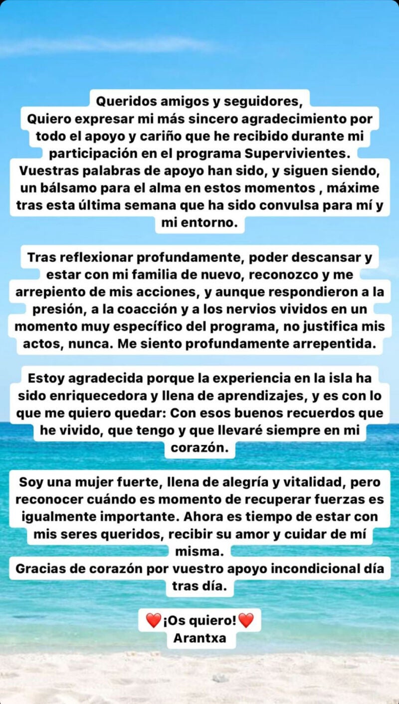 Story de Arantxa del Sol