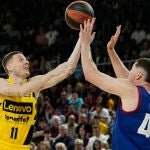 Kyle Guy, con 34 puntos, fue una pesadilla para la defensa del Barça
