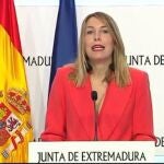 María Guardiola abandona la UCI del Hospital de Cáceres y ya está ingresada en planta