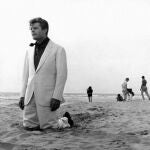 Marcello Mastroianni en "La dolce vita"
