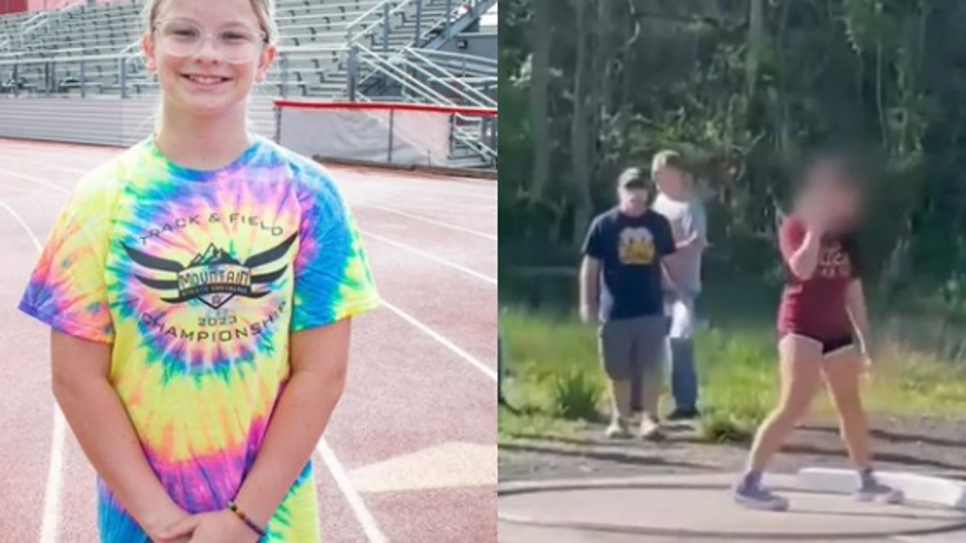 Pepper-Jackson , junto a la imagen del plantón de sus compañeras