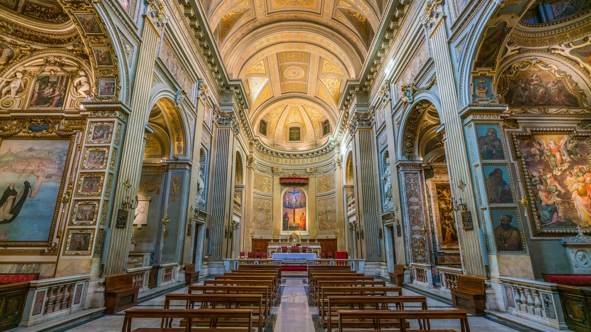 La Iglesia Nacional Española de Santiago y Montserrat, conocida como Iglesia de Santa María en Monserrat de los Españoles, es una iglesia titular católica romana e Iglesia Nacional en Roma de España, dedicada a la Virgen de Montserrat.