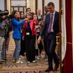 Sesión Plenaria en el Congreso de los Diputados. Comparecencia del presidente del Gobierno Pedro Sanchez. Asis