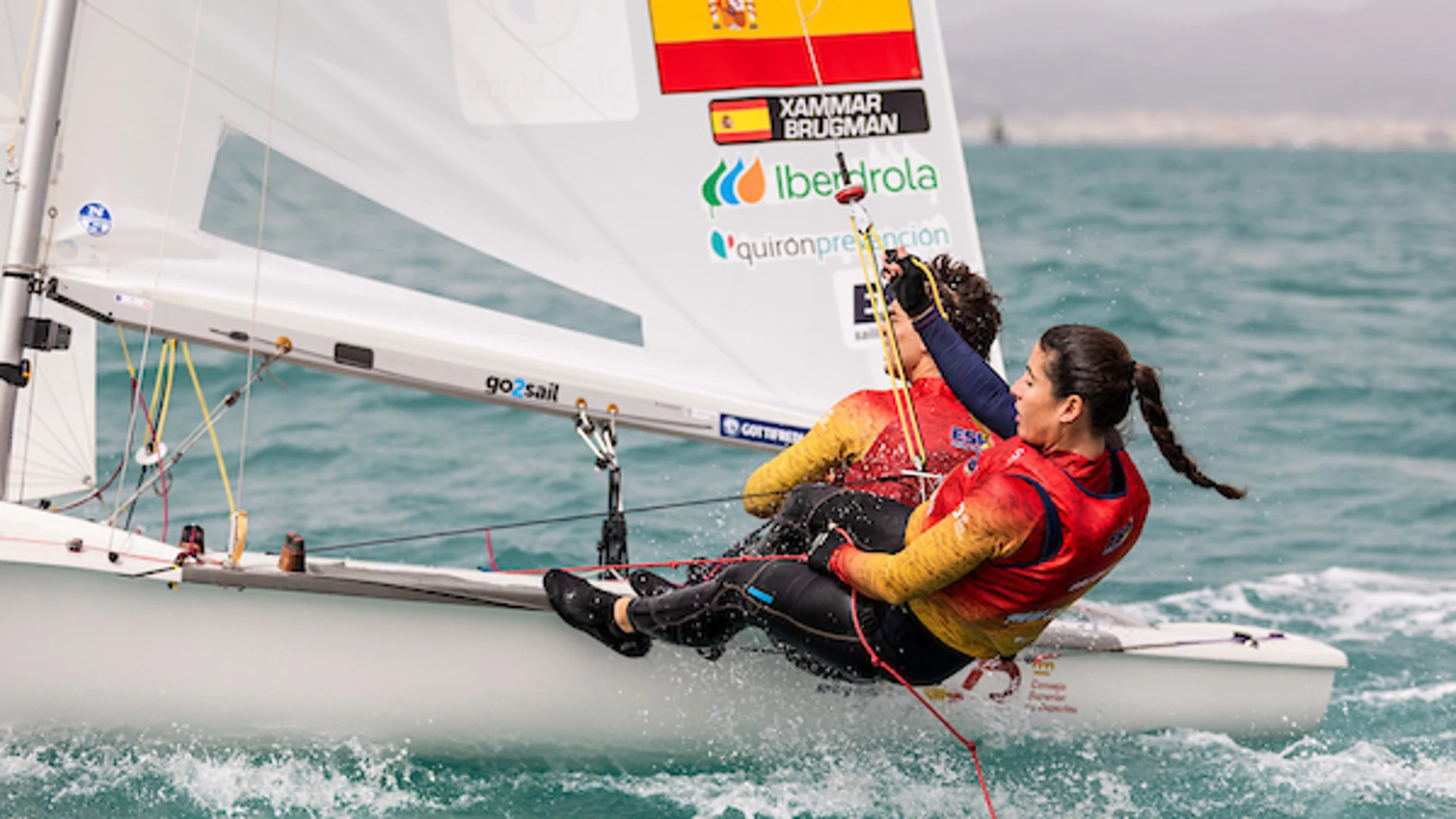 Nora Brugman y Jordi Xammar han ganado en 2024 el Mundial y el Campeonato de Europa en la clase 470