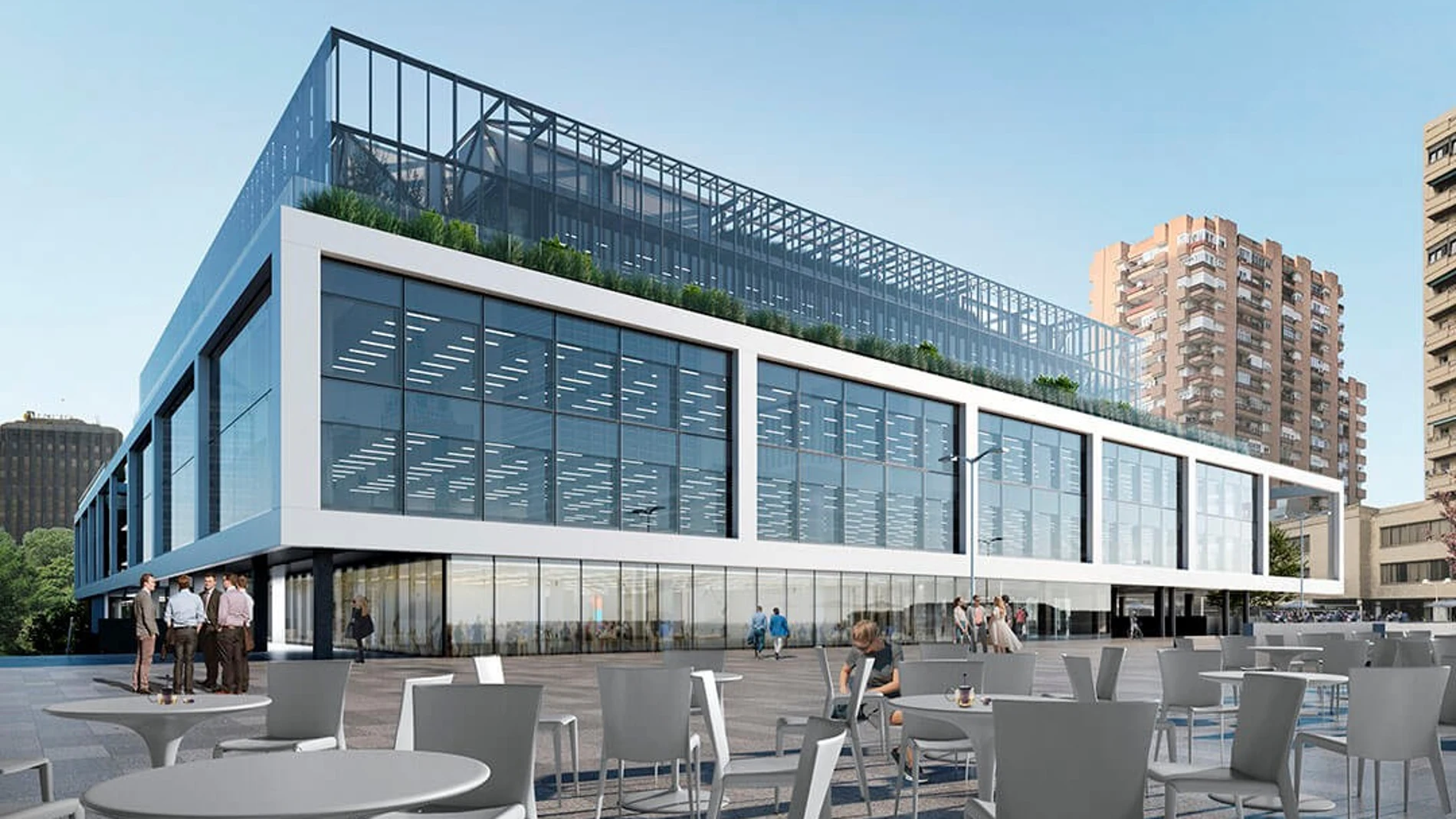 Así será el mayor "coworking" de España en el centro de Madrid