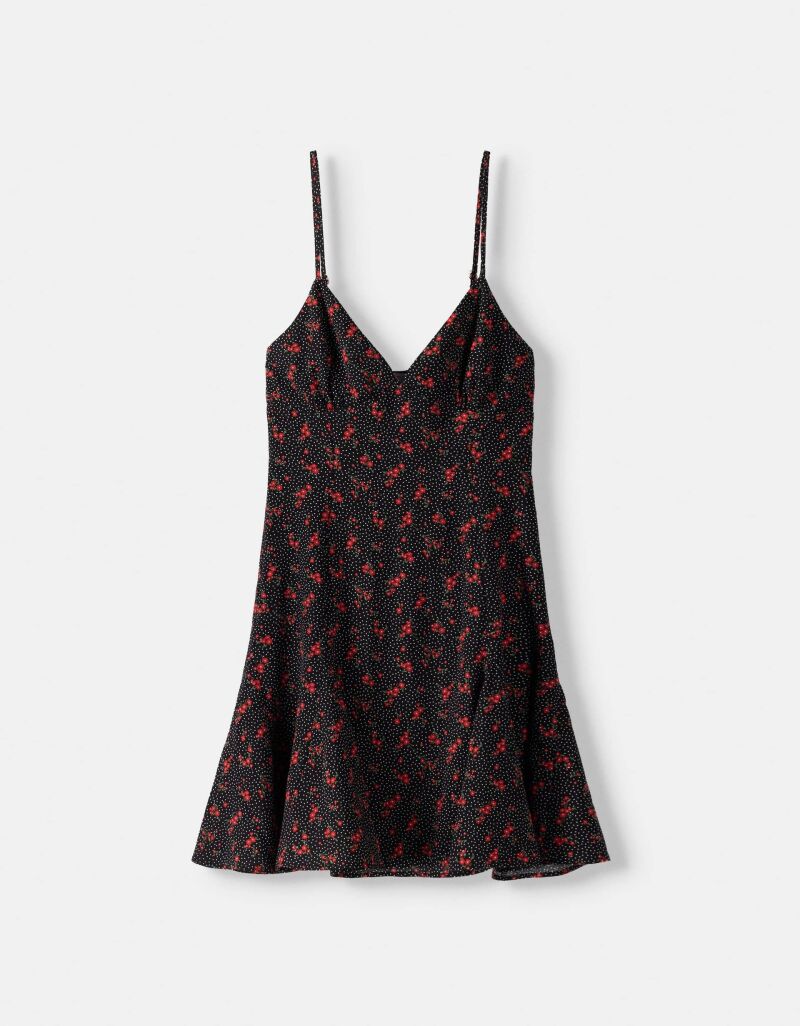 Vestido mini estampado