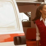 DOÑA LETIZIA DURANTE SU VIAJE DE COOPERACIÓN A MAURITANIA
