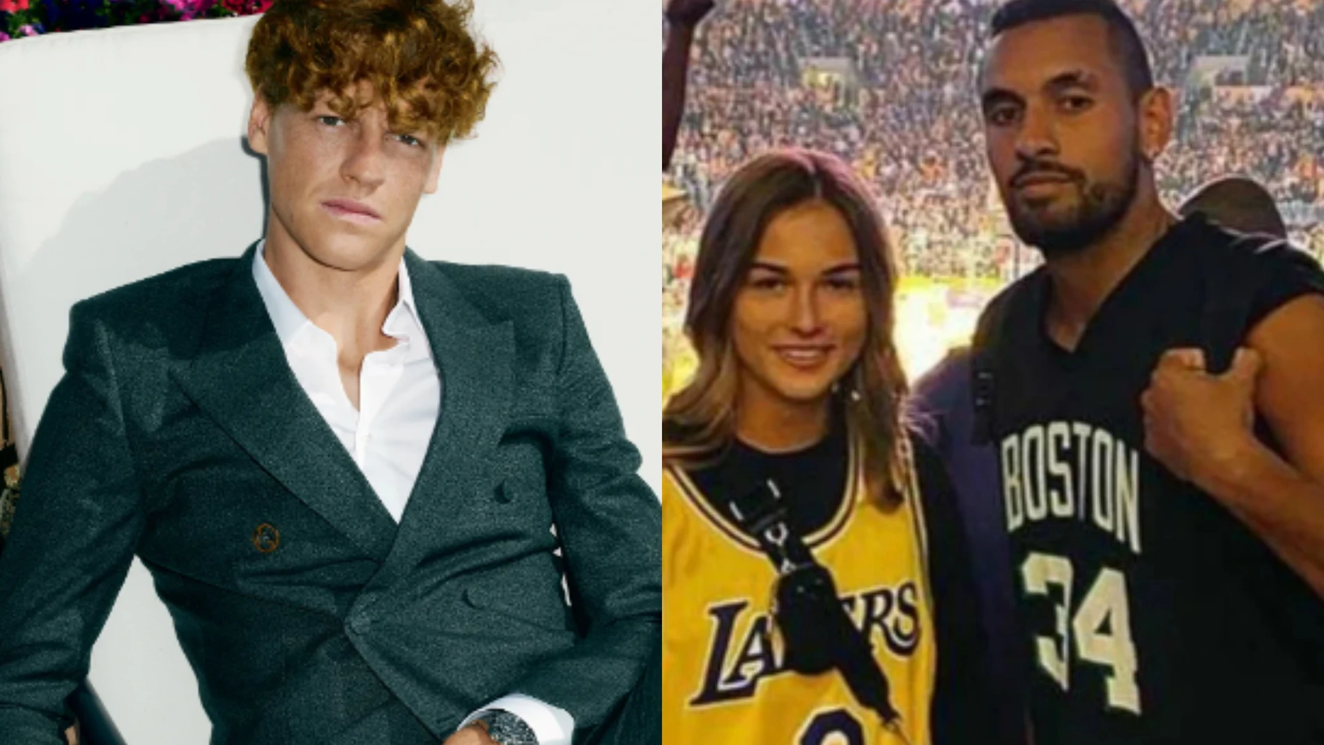 Jannik Sinner, la ex de Nick Kyrgios y una posible historia de amor