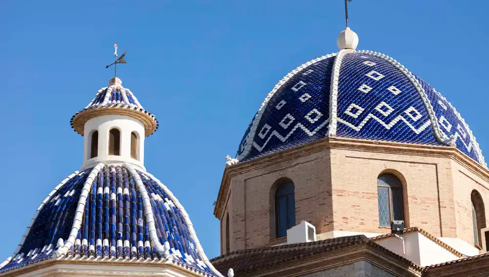 Preciosas cúpulas de Altea