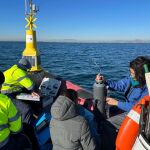 Parte del equipo científico durante los muestreos del proyecto BELICH