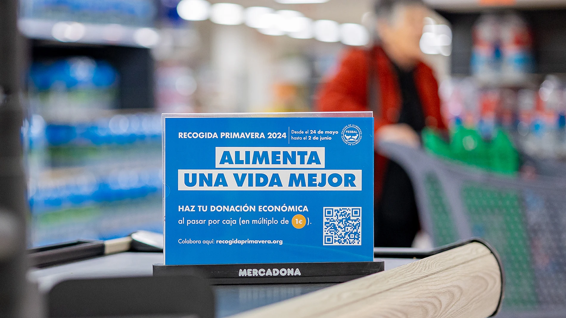 Mercadona vuelve a colaborar con el Banco de Alimentos