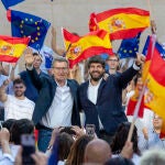 Acto de la campaña electoral del PP para las elecciones europeas