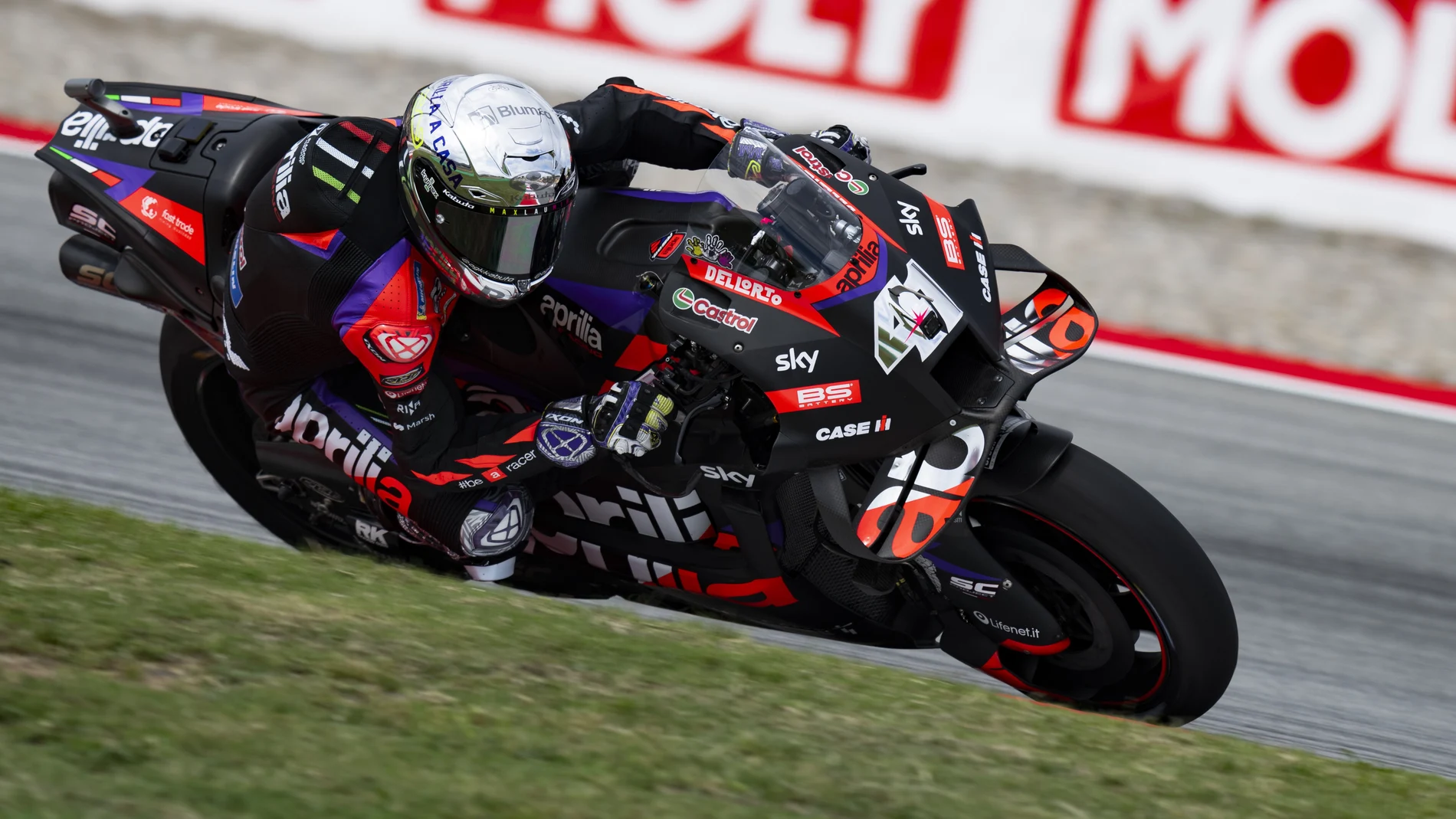 Aleix Espargaró, en la primera jornada del Gran Premio de Cataluña