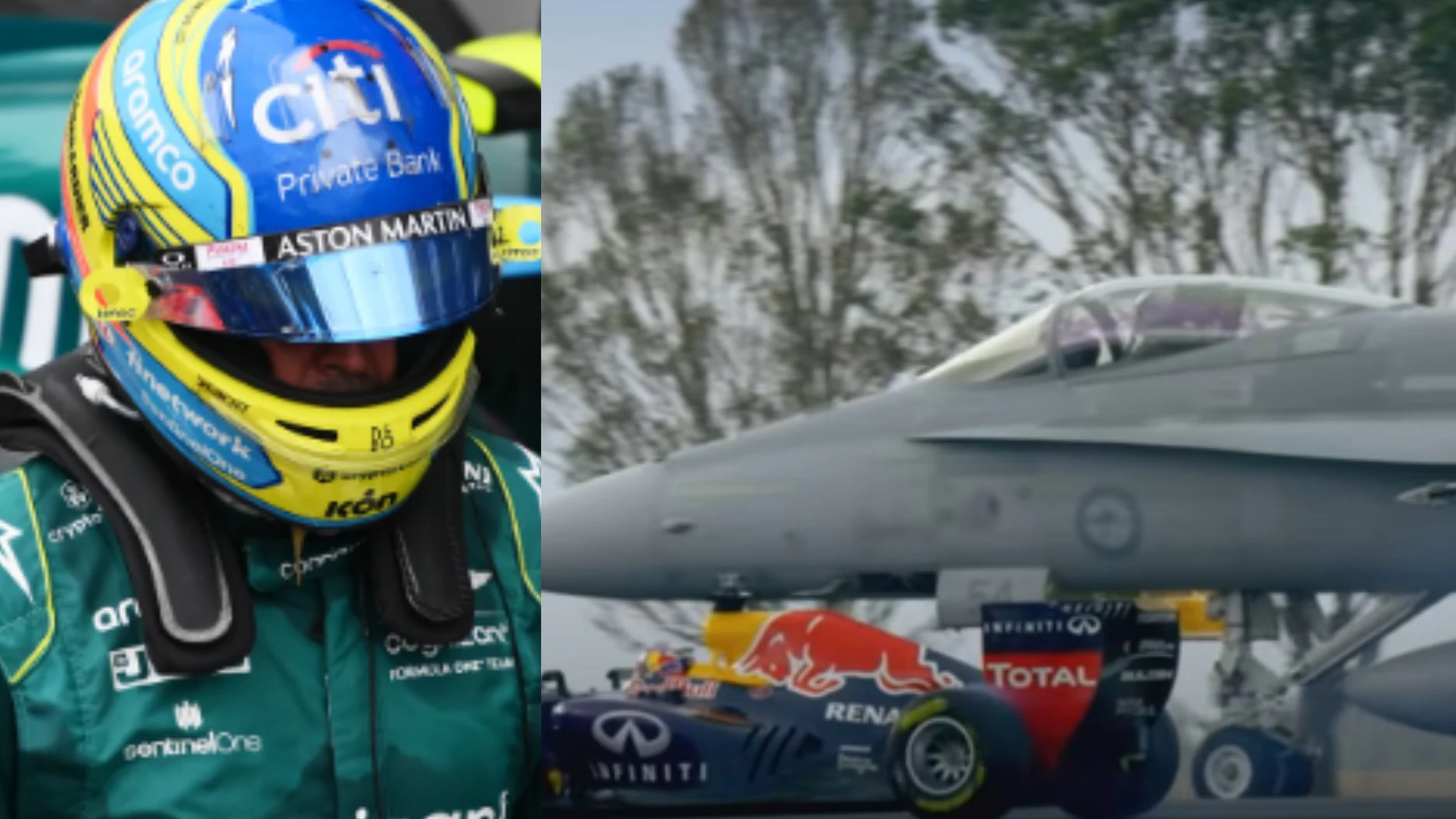 ¿En que se parece Fernando Alonso a un piloto de un caza de combate?... Te sorprenderá