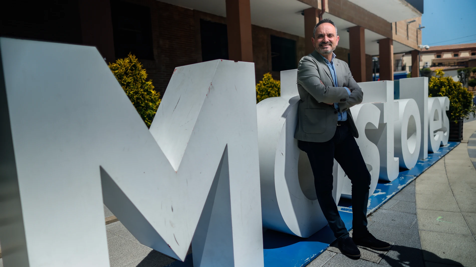 Manuel Bautista Monjón, alcalde de Móstoles @Gonzalo Pérez Mata