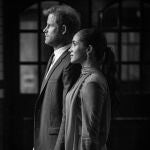 El príncipe Harry junto a Meghan Markle