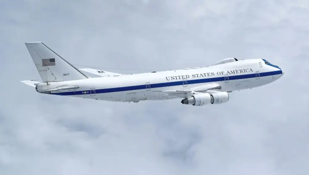 Uno de los E-4B Nightwatch actualmente en servicio.