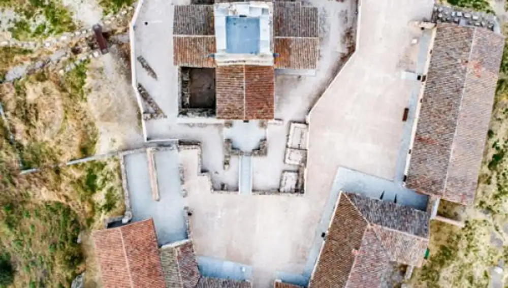 Conjunto de casas labriegas de Melque (Toledo)