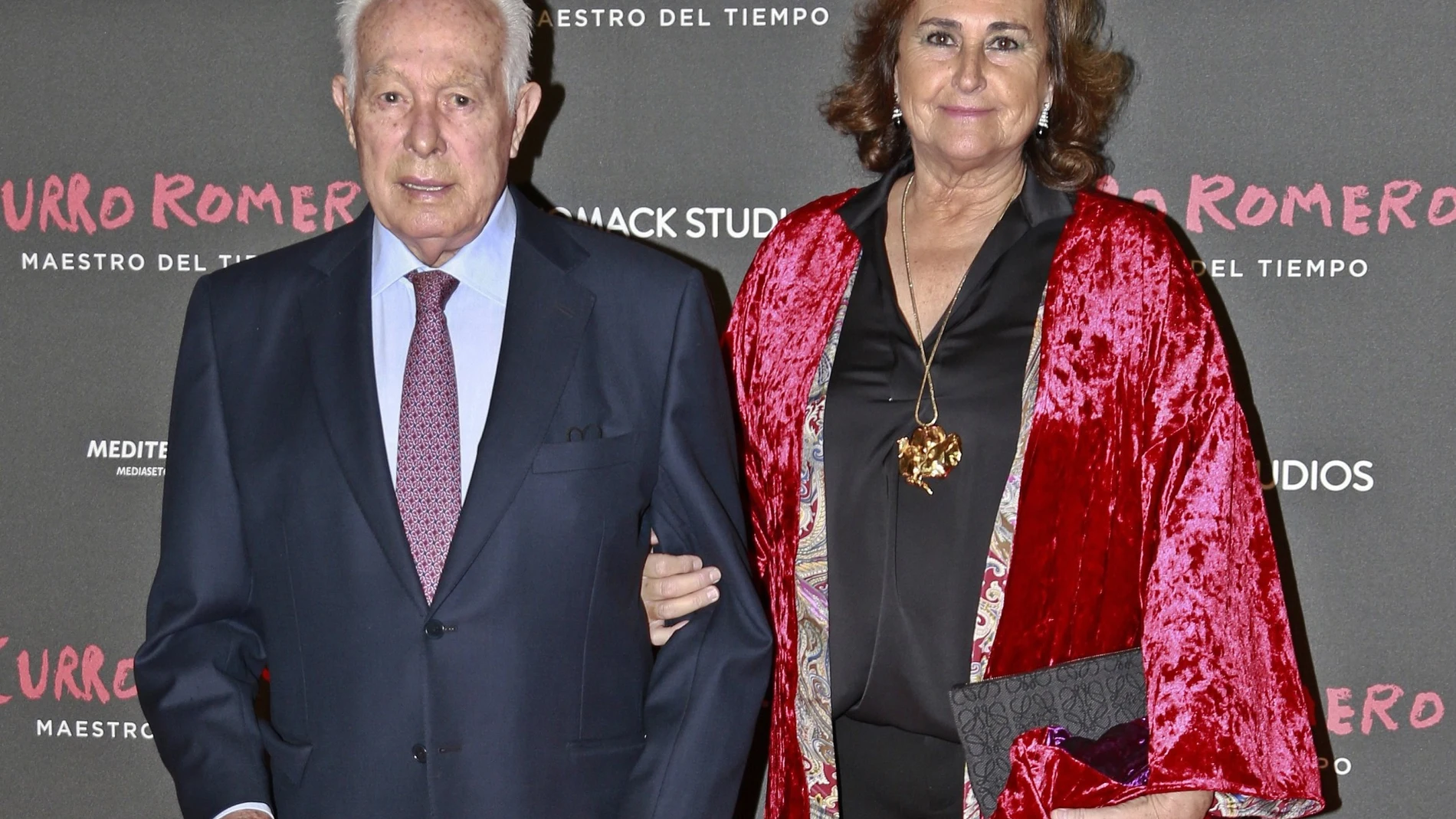 CARMEN TELLO Y CURRO ROMERO EN IMAGEN DE ARCHIVO 24/04/2022