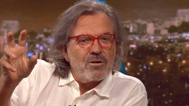 Pepe Navarro durante su entrevista en "Collapse"