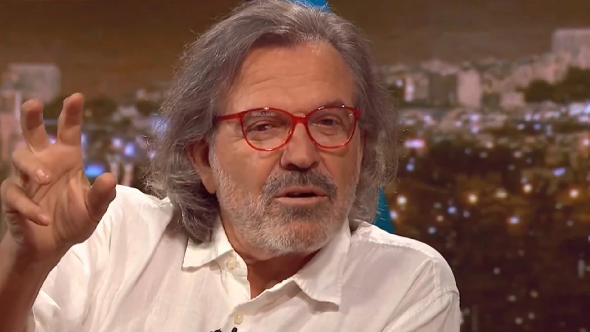 Pepe Navarro durante su entrevista en "Collapse"