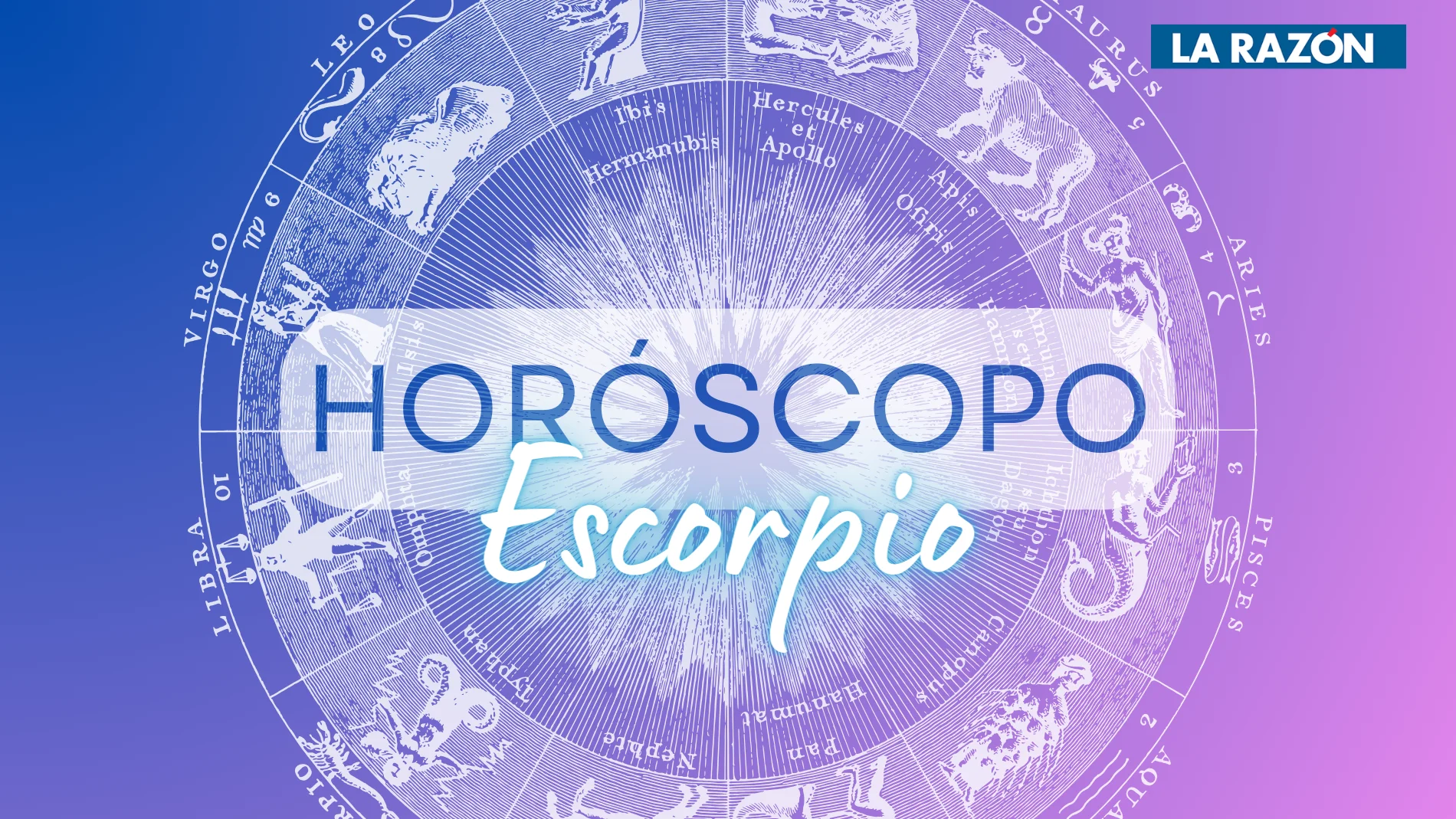 Escorpio, signo del Zodíaco, horóscopo de hoy