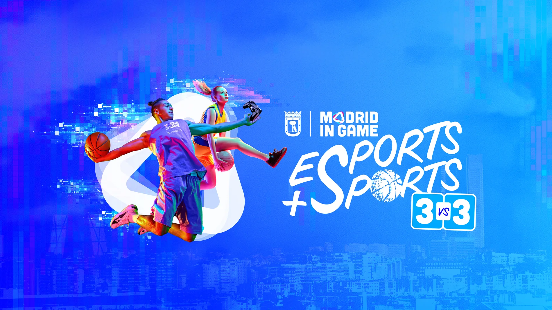 Madrid in Game y el Área de Deportes organizan la II edición de ‘Esports + Sports’ 3x3 es un torneo que fusiona eSports y deporte tradicional con el objetivo de potenciar valores como el trabajo en equipo, la creación de estrategias en tiempo a real y la deportividad