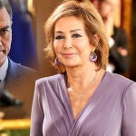 Ana Rosa Quintana y Pedro Sánchez