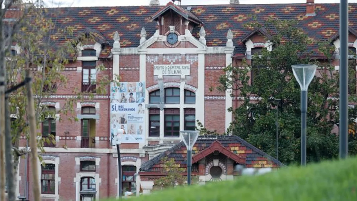 Vista del Hospital de Basurto, en Bilbao