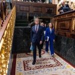Alberto Núñez Feijóo en el pleno del Congreso 