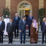 Sánchez recibe a los ministros de Asuntos Exteriores del Comité Ministerial Árabe Islámico sobre Gaza