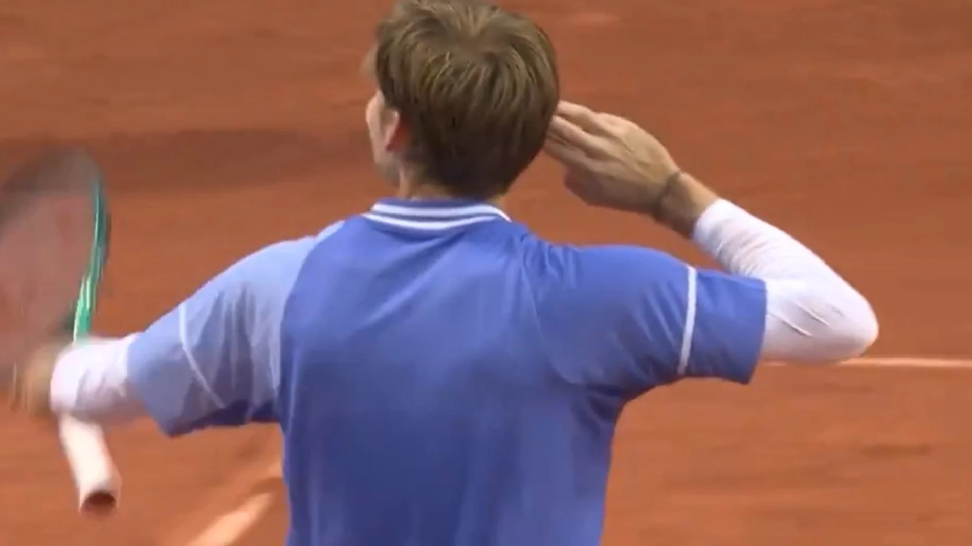 Goffin, contra el público de Roland Garros