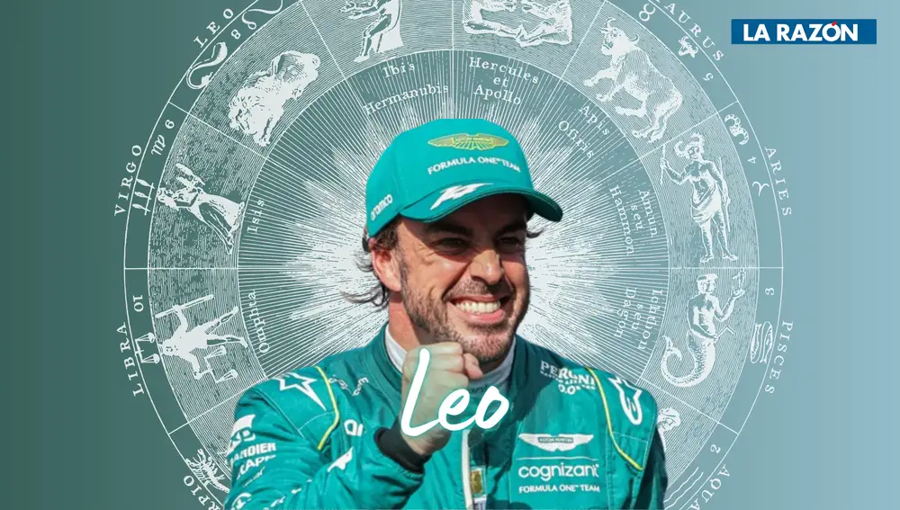 Fernando Alonso, Leo signo del Zodíaco, horóscopo de hoy