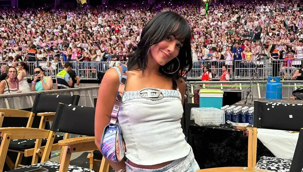 Aitana y su look en el concierto de Taylor Swift.