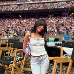 Aitana y su look en el concierto de Taylor Swift.