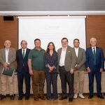 Los participantes en la jornada organizada por Cesur