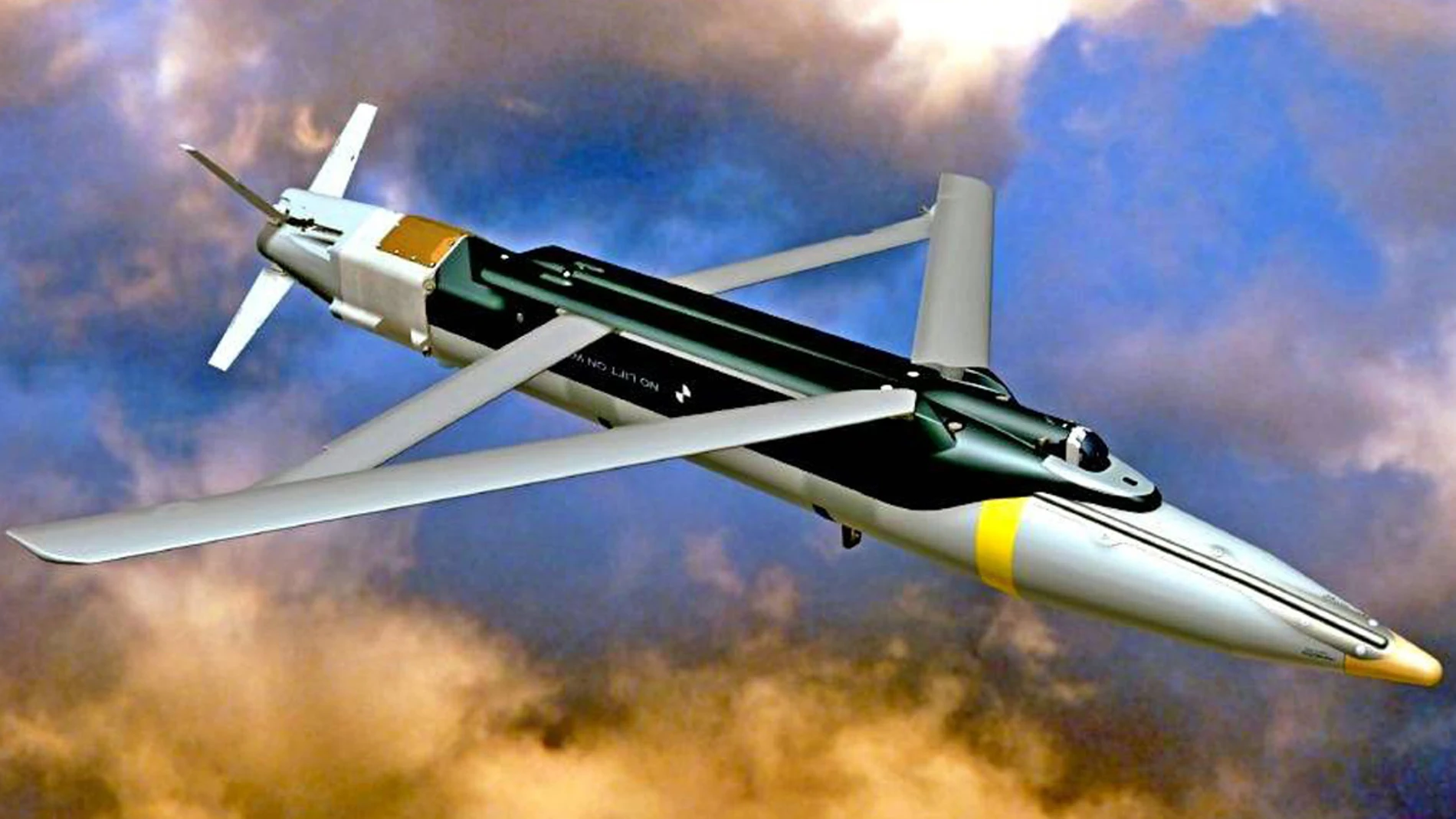 Una bomba GBU-39 fabricada en Estados Unidos