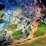 Río Kutuk, en Alaska, uno de los afectados por el derretimiento del permafrost