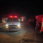 O.Próximo.- La Media Luna Roja Palestina denuncia la muerte de dos de sus trabajadores tras un ataque en Rafá