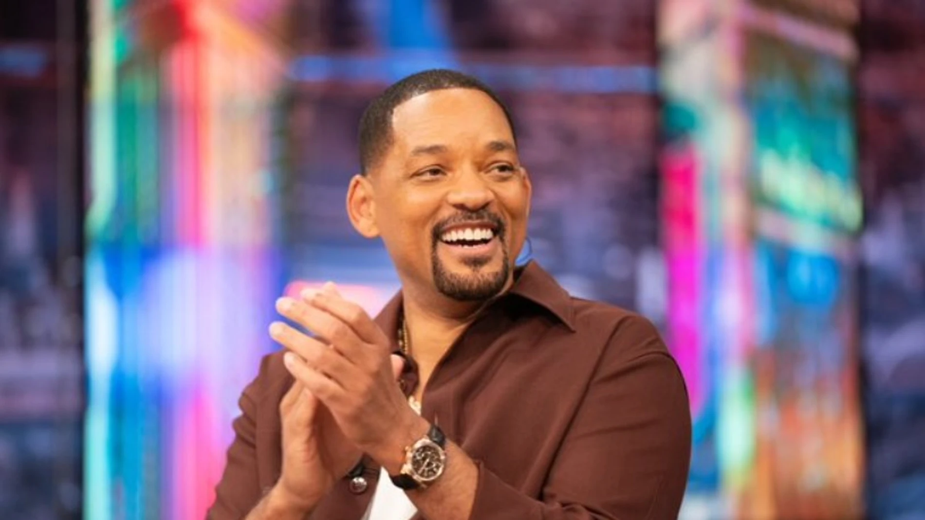 Will Smith en su visita al plató de "El Hormiguero"