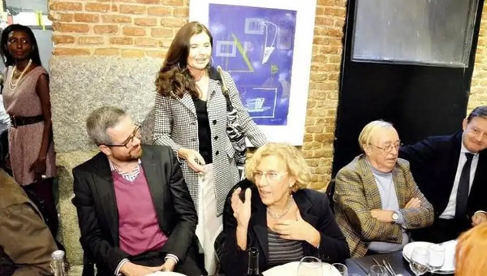 Marilé Zaerá junto a Manuela Carmena