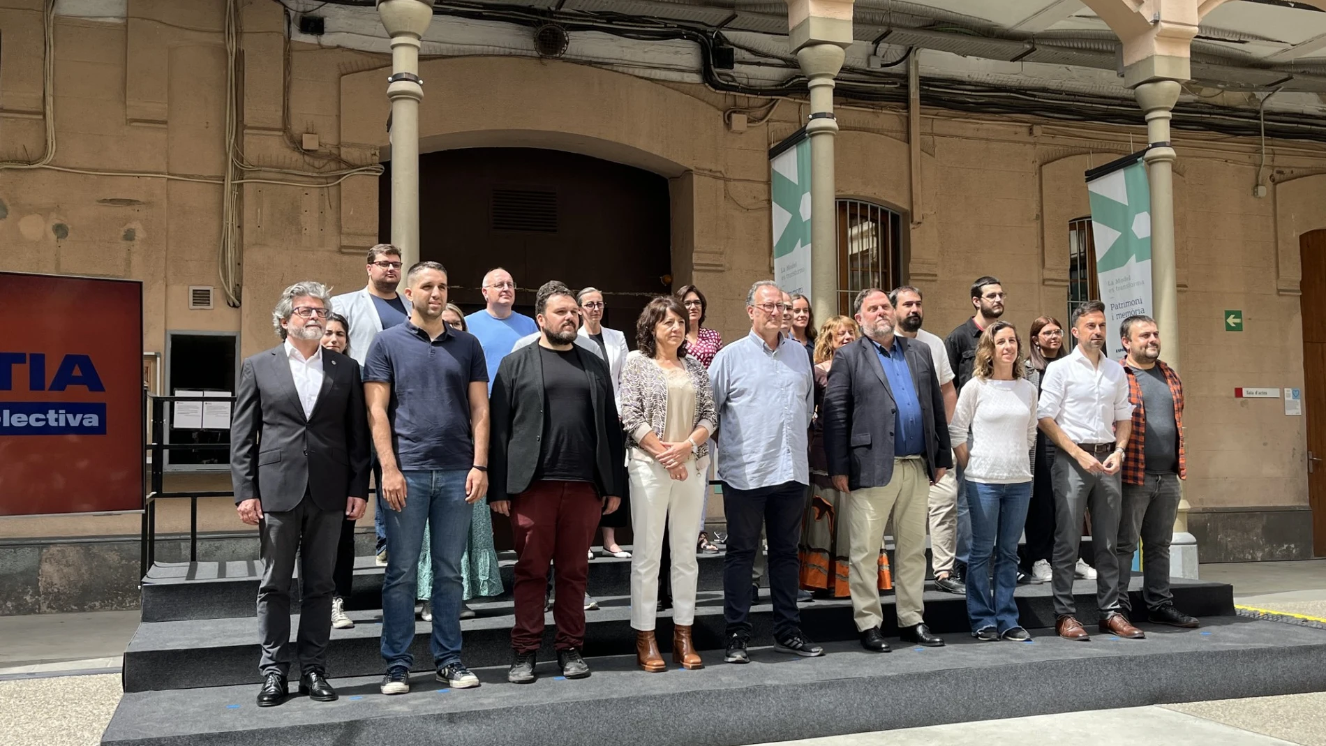 El independentismo se conjura en Barcelona para "seguir trabajando por el derecho de autodeterminación"