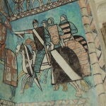 La capilla de San Pedro del monasterio cisterciense de Santa María de Valbuena ilustra episodios de la Reconquista