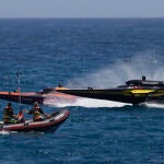 Puerto Banús, en Marbella, acoge el circuito internacional de la E1, la 'Fórmula 1 del Mar'